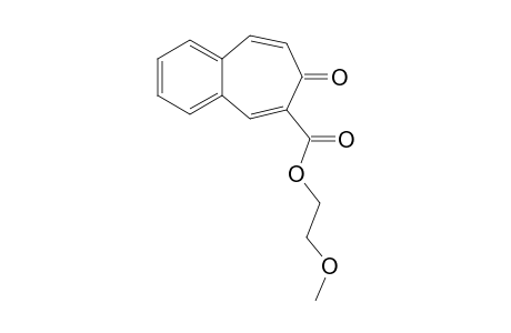 7-Oxo-7H-benzocycloheptene-6-carboxylic acid 2-methoxy-ethyl ester