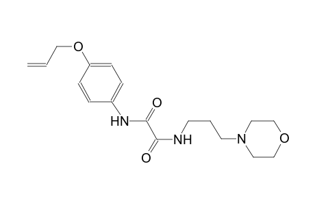 ethanediamide, N~1~-[3-(4-morpholinyl)propyl]-N~2~-[4-(2-propenyloxy)phenyl]-