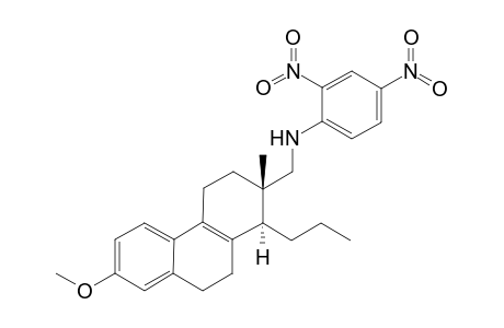 (2,4-dinitrophenyl)-[[(1S,2S)-7-methoxy-2-methyl-1-propyl-3,4,9,10-tetrahydro-1H-phenanthren-2-yl]methyl]amine
