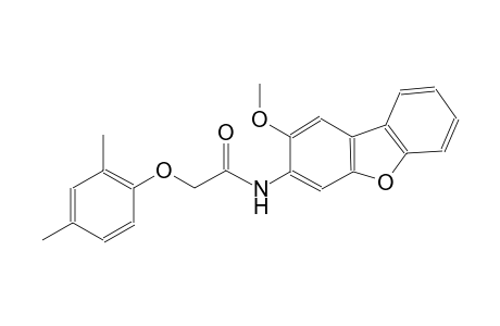 acetamide, 2-(2,4-dimethylphenoxy)-N-(2-methoxydibenzo[b,d]furan-3-yl)-