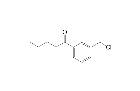 1-[3-(Chloromethyl)phenyl]pentan-1-one