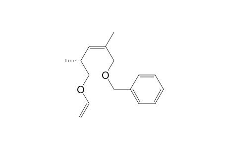(2Z,4R)-1-Benzoxy-2,4-dimethyl-5-ethenyloxy-2-pentene