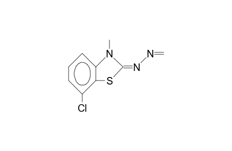 2-Methylidenehydrazino-3-methyl-7-chloro-benzothiazole