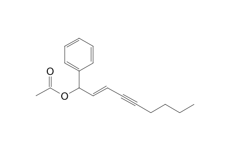1-Acetoxy-1-phenyl-2-nonen-4-yne