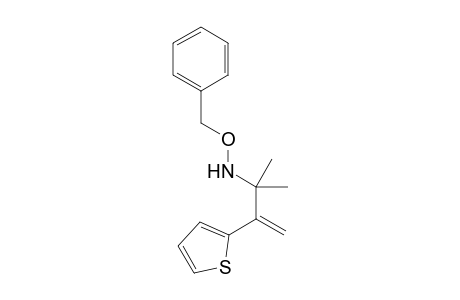O-Benzyl-N-(1,1-dimethyl-2-thiophen-2-yl-allyl)-hydroxylamine