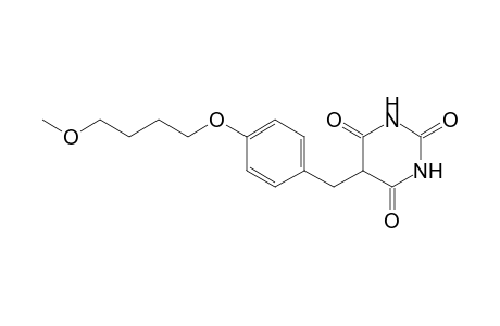 5-(4-(4-Methoxybutoxy)benzyl)pyrimidine-2,4,6(1H,3H,5H)-trione
