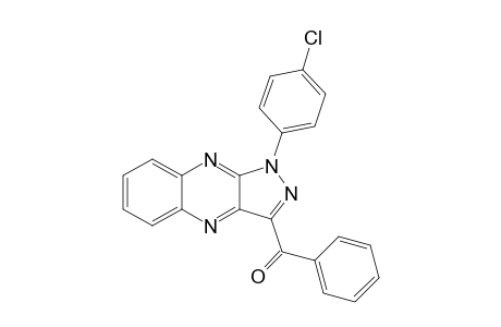[1-(4-chlorophenyl)-3-pyrazolo[4,3-b]quinoxalinyl]-phenylmethanone