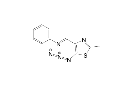 5-Azido-2-methyl-4-(N-phenyliminomethyl)thiazole