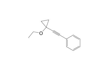 1-Ethoxy-1-(phenyethynyl)cyclopropane