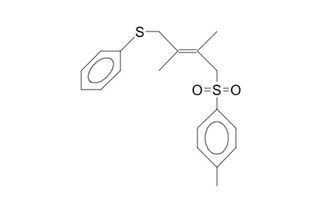 (E)-Phenyl 4-tosyl-2,3-dimethyl-but-2-enyl sulfide