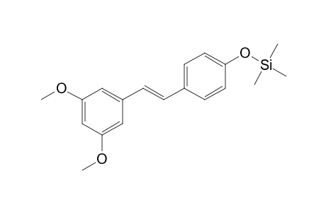 Pterostilbene, mono-TMS