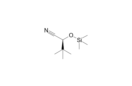 (S)-3,3-Dimethyl-2-(trimethylsiloxy)butanenitrile