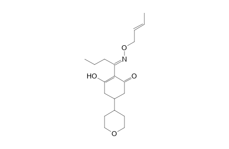 2-Cyclohexen-1-one, 2-[1-[(2-butenyloxy)imino]butyl]-3-hydroxy-5-(tetrahydro-2H-pyran-4-yl)-