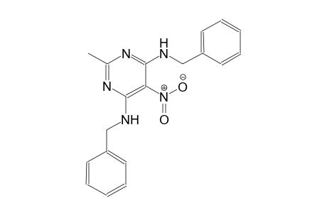 N~4~,N~6~-dibenzyl-2-methyl-5-nitro-4,6-pyrimidinediamine
