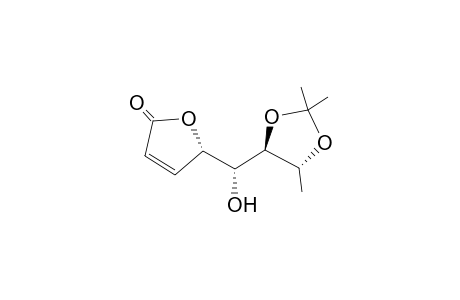 4-[(4S)-(2,2,4-Trimethyl-1,3-dioxolan-5-yl)(hydroxy)methyl]but-2-enolide