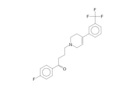 1-Butanone, 1-(4-fluorophenyl)-4-[4-(3-trifluoromethylphenyl)-1,2,5,6-tetrahydropyridin-1-yl]-