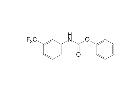 m-(trifluoromethyl)carbanilic acid, phenyl ester