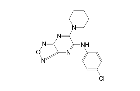 [1,2,5]oxadiazolo[3,4-b]pyrazin-5-amine, N-(4-chlorophenyl)-6-(1-piperidinyl)-