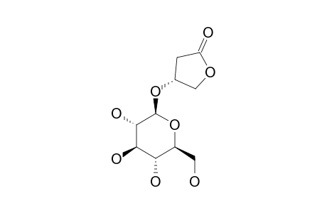 KINSENOSIDE;BETA-D-GLUCOPYRANOSYL-(3R)-HYDROXYBUTANOLIDE