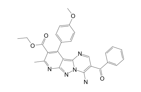 ETHYL_4-AMINO-3-BENZYL-10-(4-METHOXYPHENYL)-8-METHYLPYRIDO-[2'.3':3.4]-PYRAZOLO-[1.5-A]-PYRIMIDINE-9-CARBOXYLATE