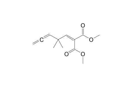 2-(2,2-dimethylpenta-3,4-dienylidene)malonic acid dimethyl ester