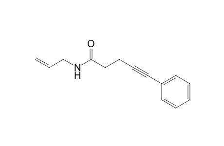 N-allyl-5-phenyl-4-pentynamide