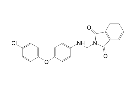 N-{[p-(p-chlorophenoxy)anilino]methyl}phthalimide