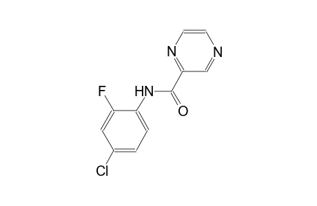N-(4-chloro-2-fluorophenyl)-2-pyrazinecarboxamide
