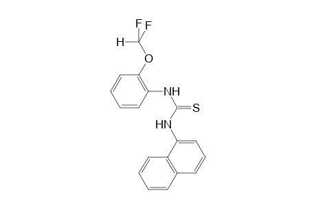 1-(2-Difluoromethoxy-phenyl)-3-naphthalen-1-yl-thiourea