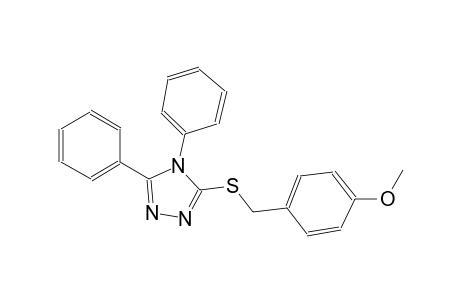 4-{[(4,5-diphenyl-4H-1,2,4-triazol-3-yl)sulfanyl]methyl}phenyl methyl ether