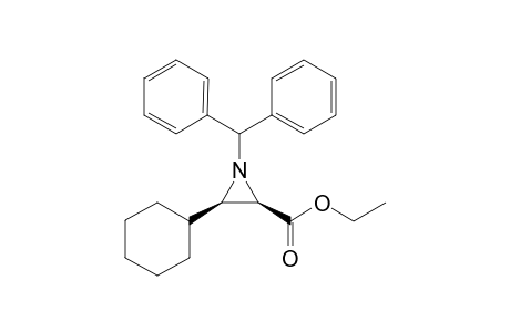 (2R,3R)-1-Benzhydryl-3-cyclohexyl-aziridine-2-carboxylic acid ethyl ester