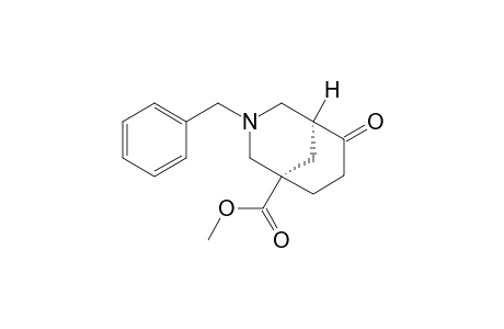Methyl (1S*,5S*)-3-benzyl-6-oxo-3-azabicyclo[3.3.1]nonane-1-carboxylate