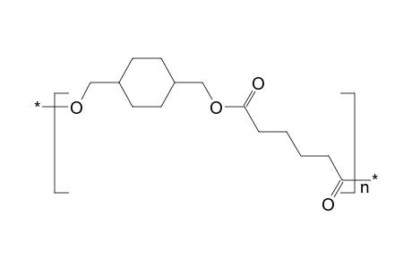 Poly(oxymethylene-e-1,4-cyclohexylenemethyleneoxy adipoyl)