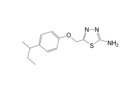 5-[(4-sec-butylphenoxy)methyl]-1,3,4-thiadiazol-2-amine