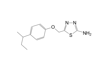 5-[(4-sec-butylphenoxy)methyl]-1,3,4-thiadiazol-2-amine