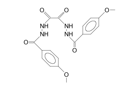 N,N'-Bis(4-methoxy-benzoyl)-oxalic acid, dihydrazide