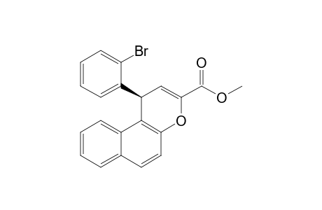 (S)-Methyl 1-(2-bromophenyl)-1H-benzo[f]chromene-3-carboxylate