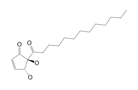 HYGROPHORONE-D-(12);TRANS-4,5-DIHYDROXY-5-TRIDECANOYL-2-CYCLOPENTEN-1-ONE
