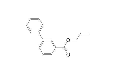 3-Phenylbenzoic acid allyl ester
