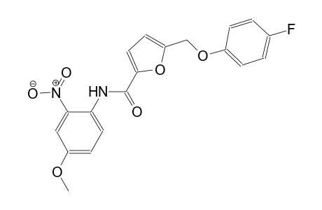 5-[(4-fluorophenoxy)methyl]-N-(4-methoxy-2-nitrophenyl)-2-furamide