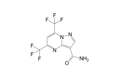 5,7-bis(trifluoromethyl)pyrazolo[1,5-a]pyrimidine-3-carboxamide