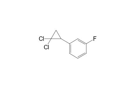 1-(3-Fluorophenyl)-2,2-dichlorocyclopropane