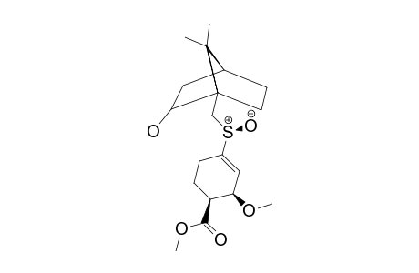 (3R,4R,RS)-1-[(1S)-ISOBORNEOL-10-SULFINYL]-3-METHOXY-4-(METHOXYCARBONYL)-CYClOHEXENE