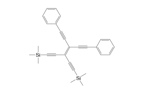 1-Phenyl-3-[phenylethynyl]-6-(trimethylsilyl)-4-[(trimethylsilyl)ethynyl]hex-3-ene-1,5-diyne