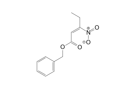 Benzyl (Z)-3-nitropent-2-enoate