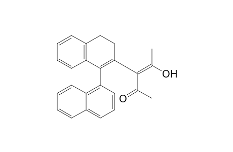 2-(4-Hydroxy-2-oxo-3-penten-3-yl)-1-(1-naphthyl)-3,4-dihydronaphthalene