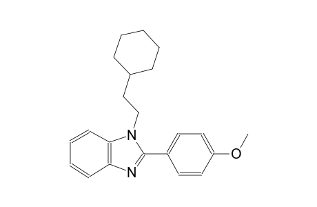 1-(2-cyclohexylethyl)-2-(4-methoxyphenyl)-1H-benzimidazole