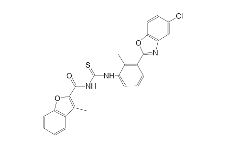 thiourea, N-[3-(5-chloro-2-benzoxazolyl)-2-methylphenyl]-N'-[(3-methyl-2-benzofuranyl)carbonyl]-