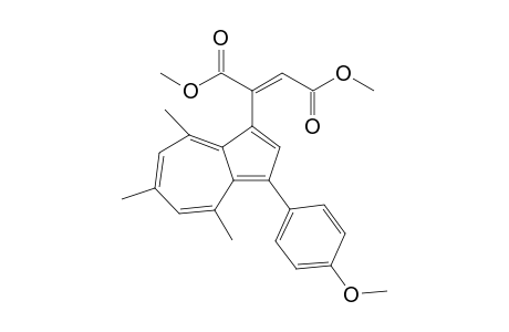 (E)-2-[3-(4-methoxyphenyl)-4,6,8-trimethyl-1-azulenyl]-2-butenedioic acid dimethyl ester