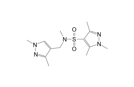 1H-pyrazole-4-sulfonamide, N-[(1,3-dimethyl-1H-pyrazol-4-yl)methyl]-N,1,3,5-tetramethyl-